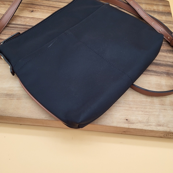 Calvin Klein Black and Tan Crossbody Bag, Like New - Picture 7 of 7